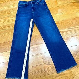 Mavi Victoria High Rise Wide Leg, size 28, hems been cut to 28” in seam.